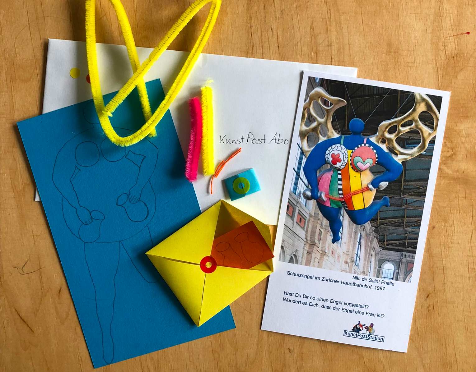 KunstPostAbo Niki de Saint Phalle
