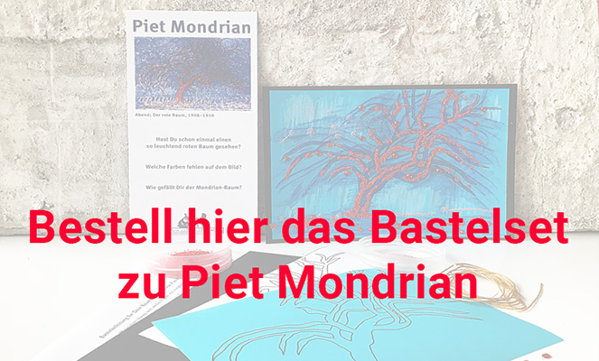 Mondrian Bastelset